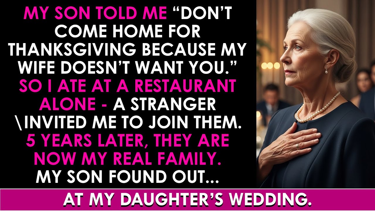 “Don’t Come Home, My Wife Doesn’t Want You Here,” My Son Said — Years Later, At His Sister’s Wedding