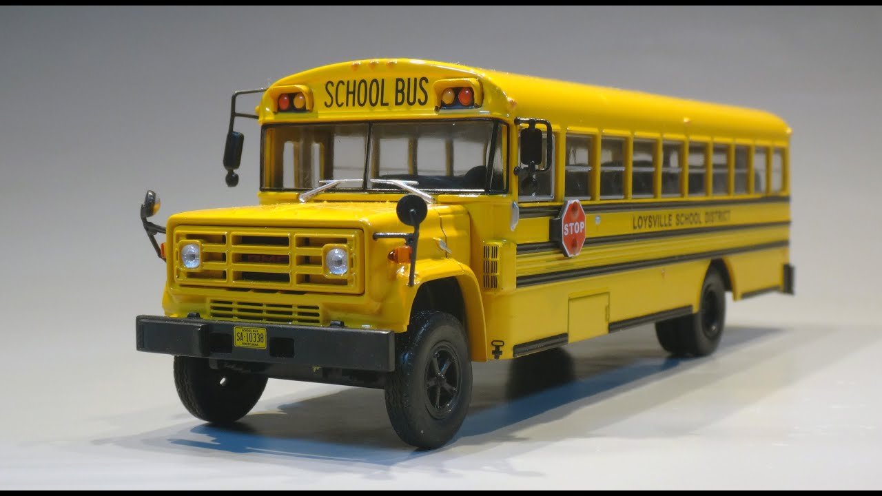 GMC 6000 Schoolbus, 1990 (IXO\Altya) 1\43