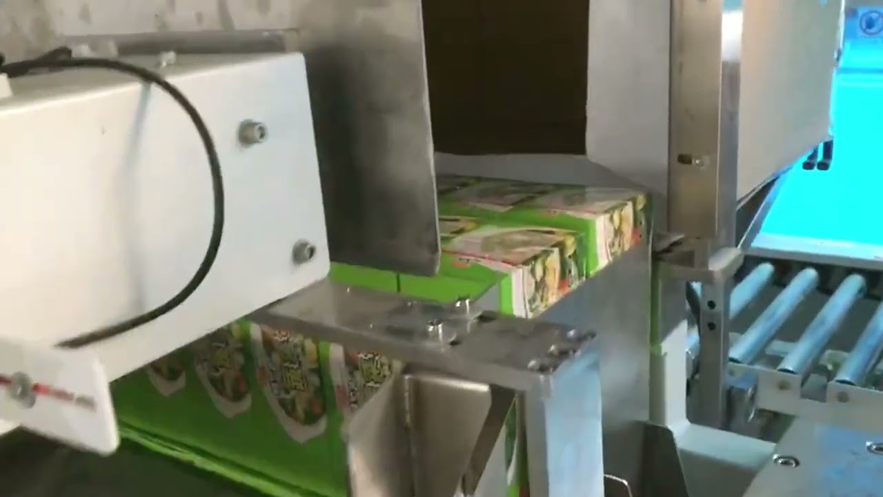 Fully automatic cartons packing line,end packaging equipment