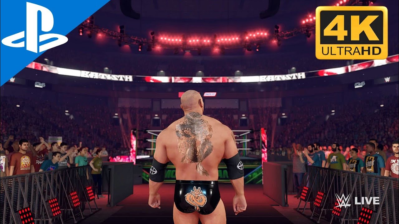 (PS5) WWE 2K23 Batista vs Veer Mahan | Next-Gen Realistic Ultra Graphics Gameplay[4K 60FPSHDR]