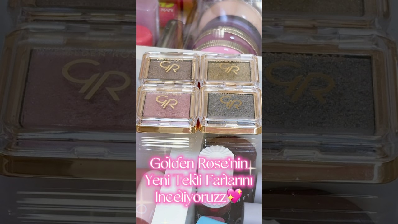 Golden Rose tekli farlar💖✨