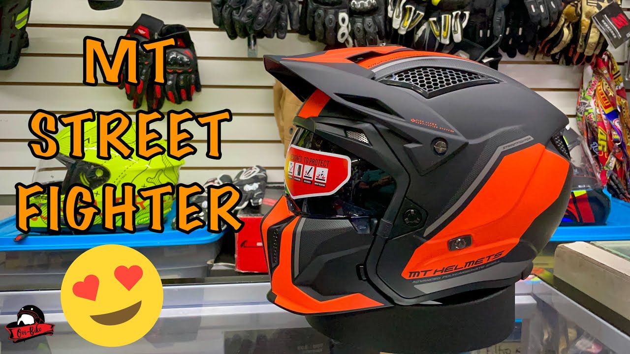 Con este casco te van a voltear a ver si o si I MT STREETFIGHTER I Ovi Bike