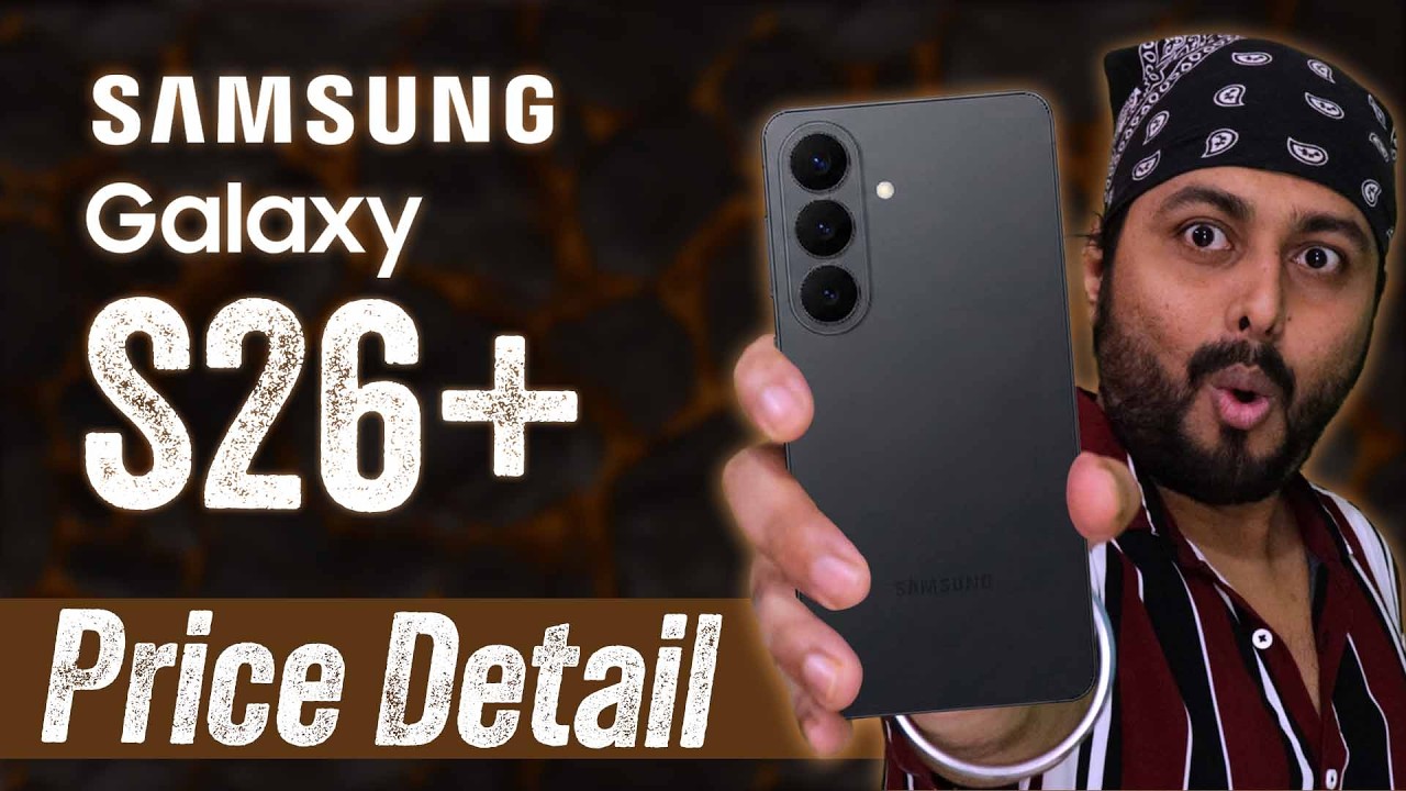 Samsung Galaxy S26 Plus First Look with Full Specifications & India Price! 🔥