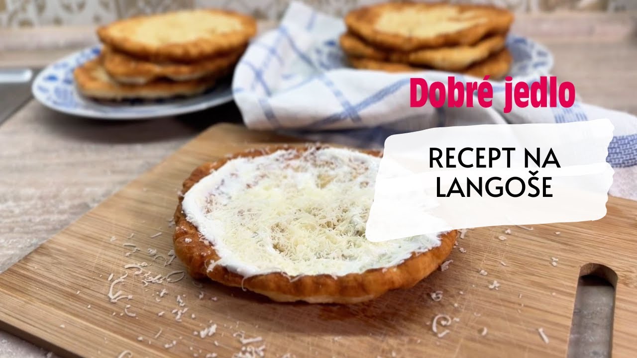 Linda varí: Recept na langoše z Michaloviec - vláčne cesto z kyslej smotany