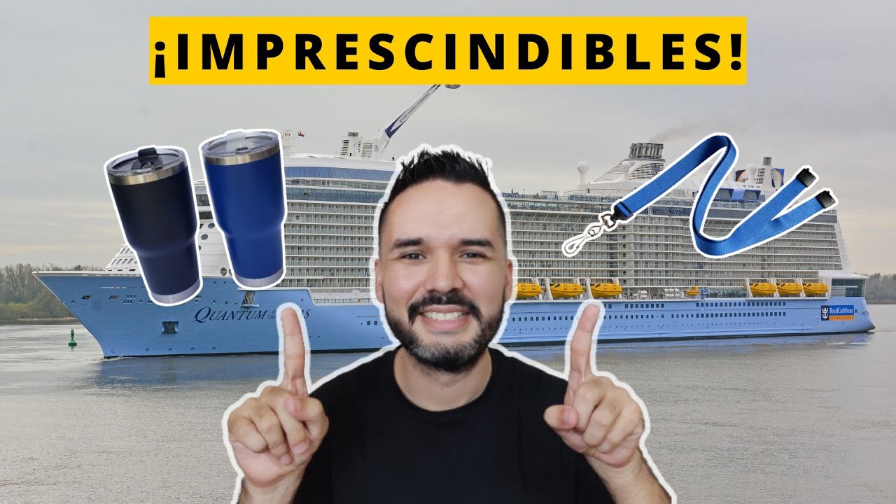 Experta en cruceros comparte lista de artículos IMPRESCINDIBLES