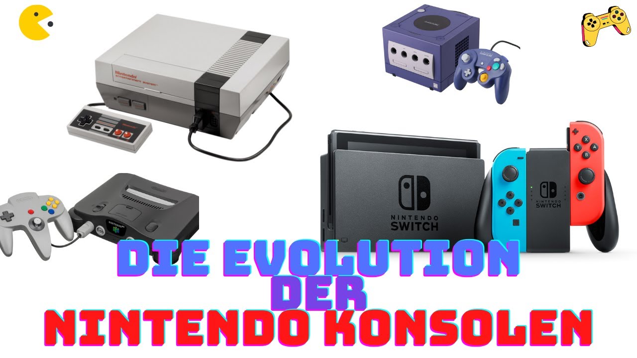 Die Evolution der Nintendo Konsolen