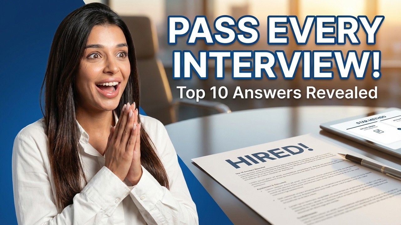 Pass Your Interview | 10 Most Common Questions Asked in Every Interview
