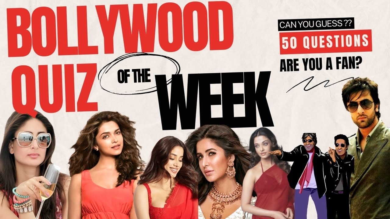 Bollywood Quiz: Test Your Knowledge of Films and Stars!  | 50 Questions