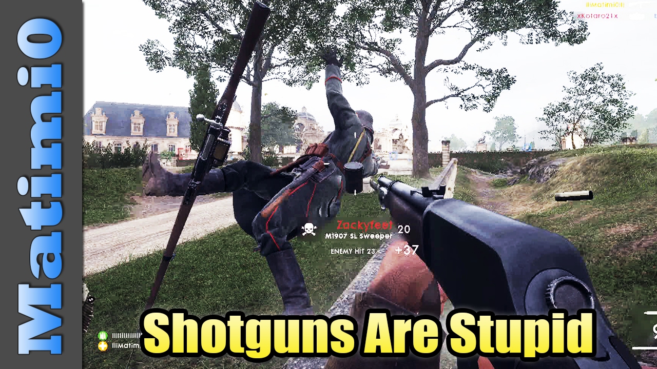 Дробовики &mdash; это глупость &mdash; Battlefield 1