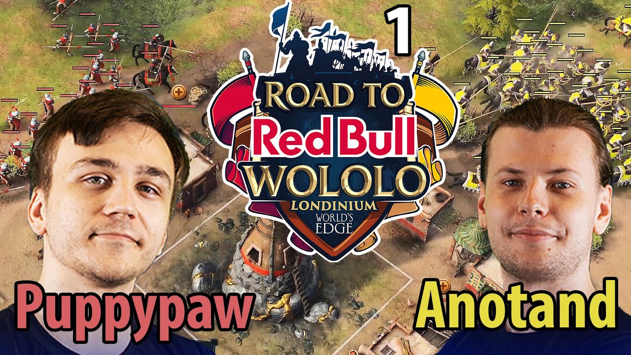PROJEKTILREGEN - Puppypaw vs Anotand - Age of Empires 4 - Road to Wololo: Londinium 1