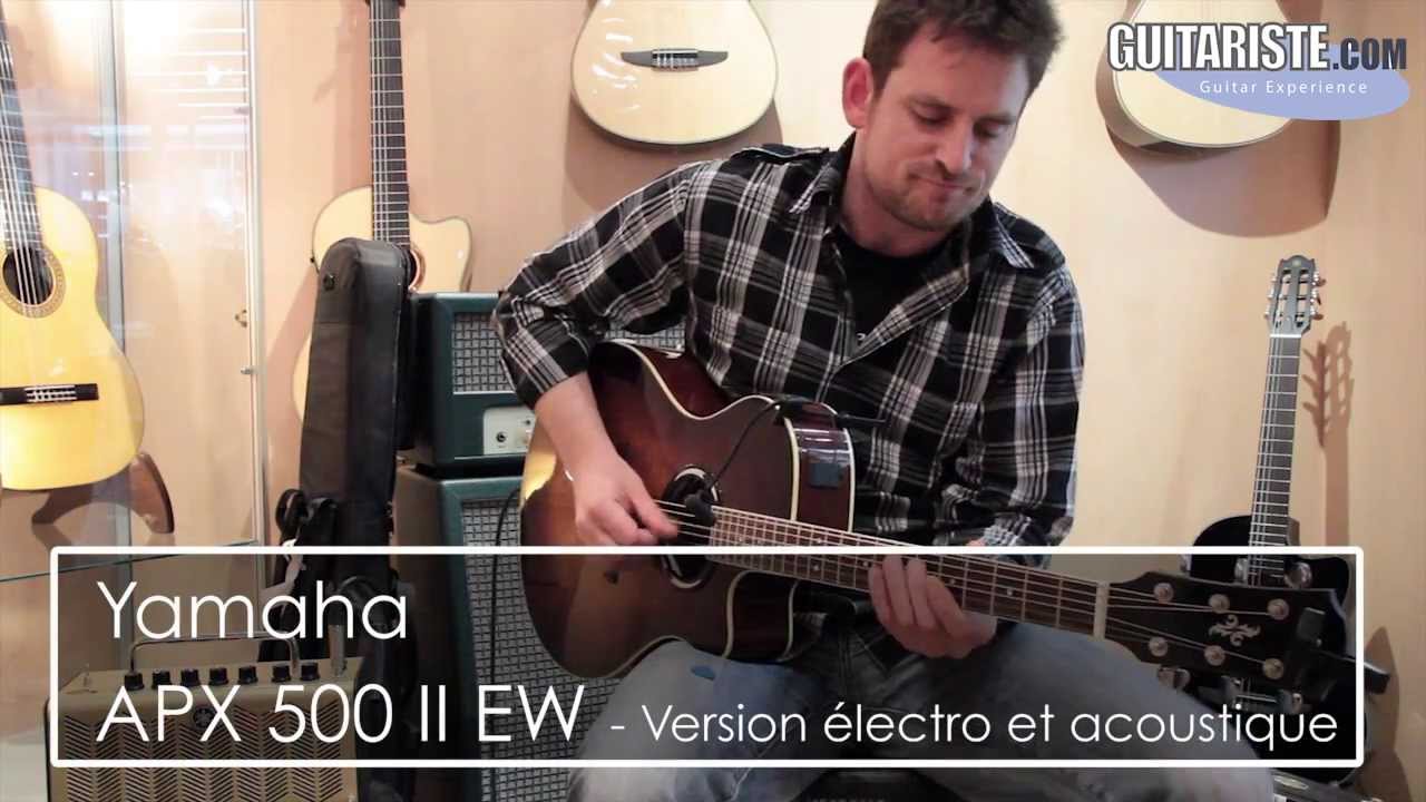 Musik Messe 2013 - Yamaha APX500 II EW par Brice Delage