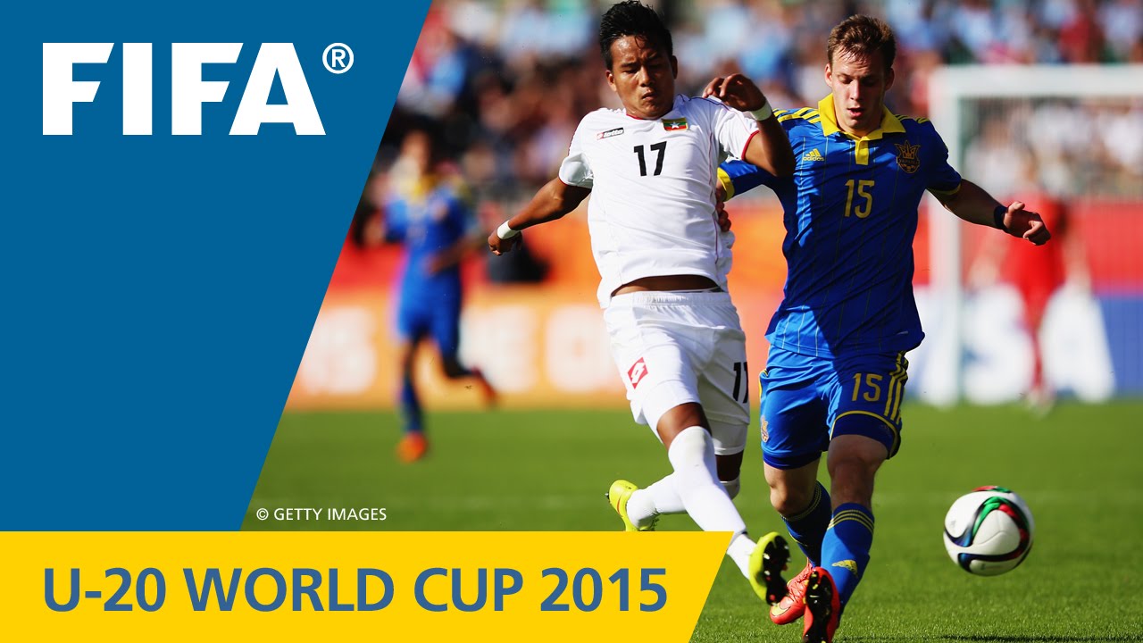 Myanmar v. Ukraine - Match Highlights FIFA U-20 World Cup New Zealand 2015