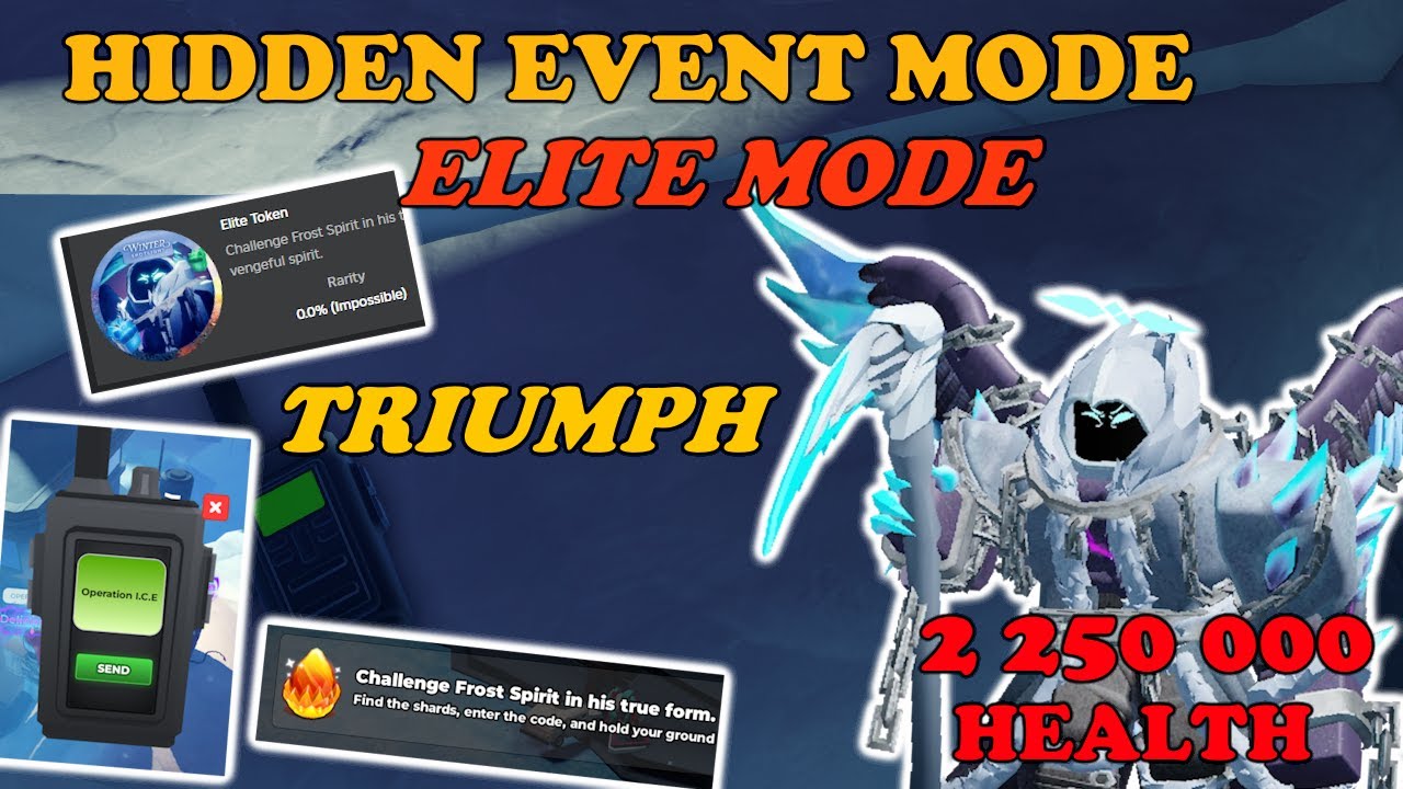 SECRET Frost Invasion's ELITE MODE TRIUMPH! 2.25M HP Frost Spirit || Tower Defense Simulator