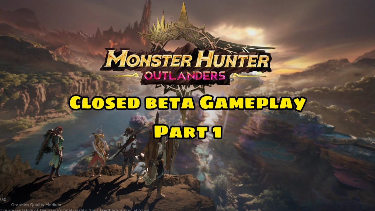 Monster Hunter Outlander Closed Beta Test Gameplay Part 1