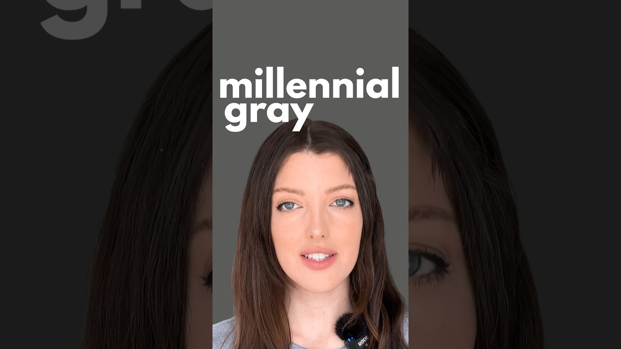 Millennial gray home decor meme + early 2000s #design trend #millennials #millennialgray