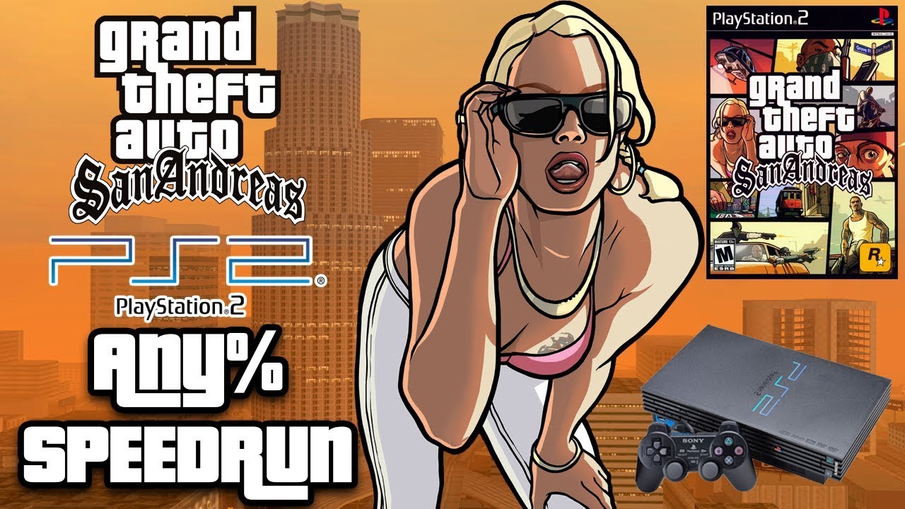 GTA San Andreas PlayStation 2 Any% Speedrun [PS2 WORLD RECORD]