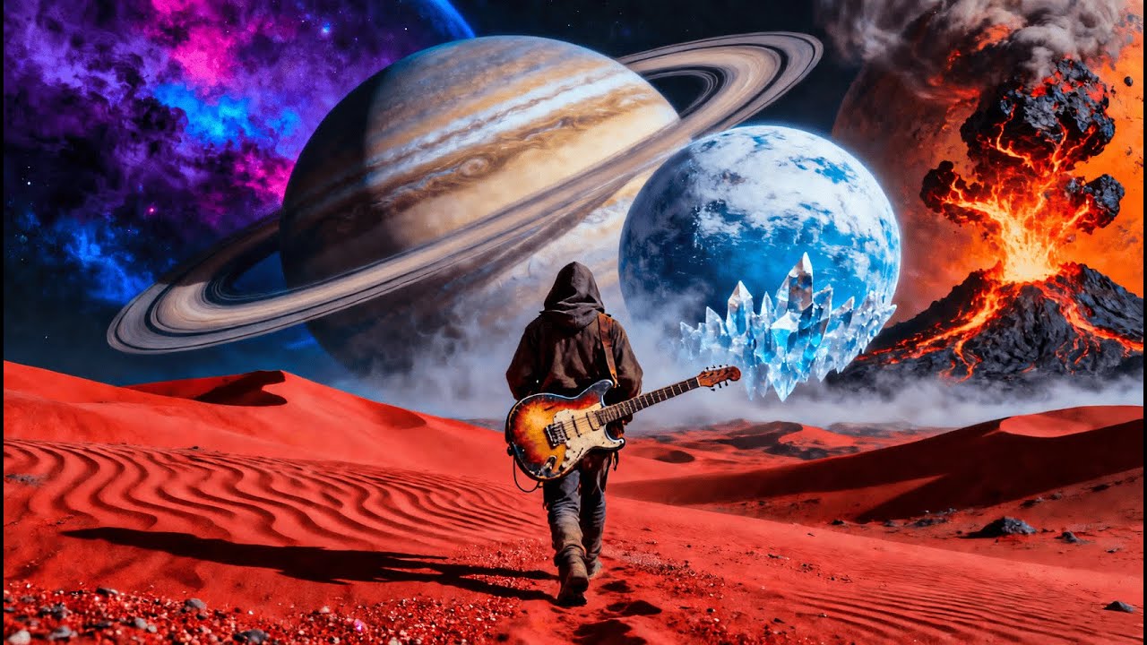 Psychedelic Desert Blues Rock | Ambient Chill for Long Night Listening