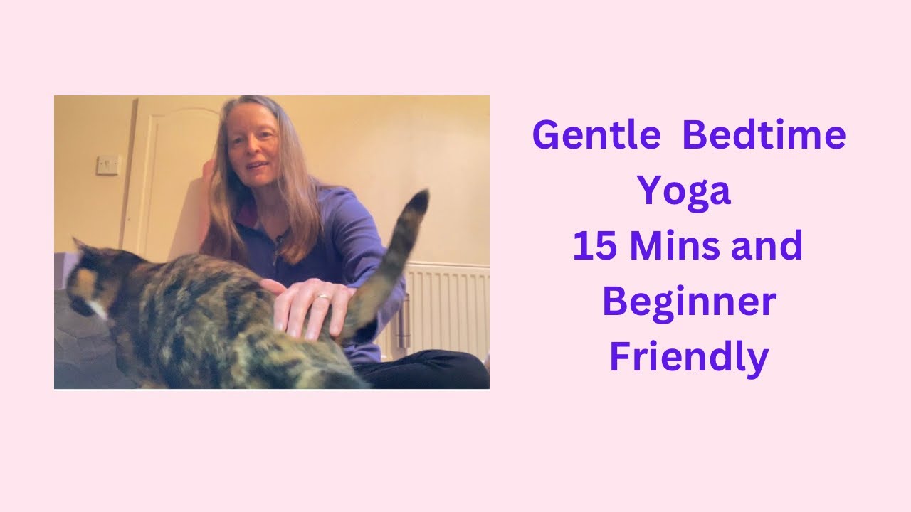 15-Minute Bedtime Yoga | Gentle Flow for Stiffness