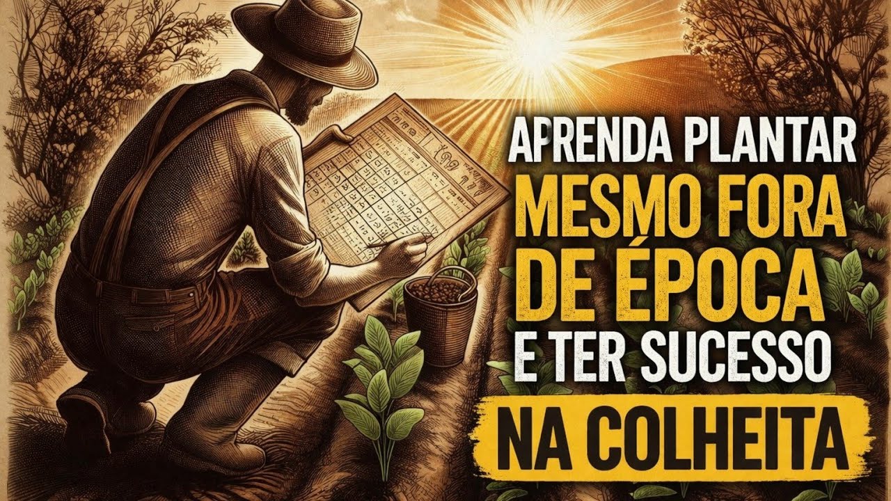 Aprenda Como Plantar Mesmo em Fora de Época e Colher o Ano Todo🌱.