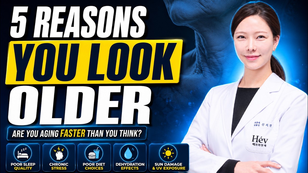 5 Reasons You Look Older Than Your Age | Doctor Explains How to Look Younger Naturally