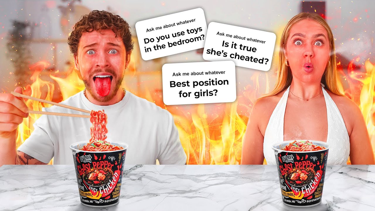 Answering Spicy Questions Whilst Eating Spicy Noodles