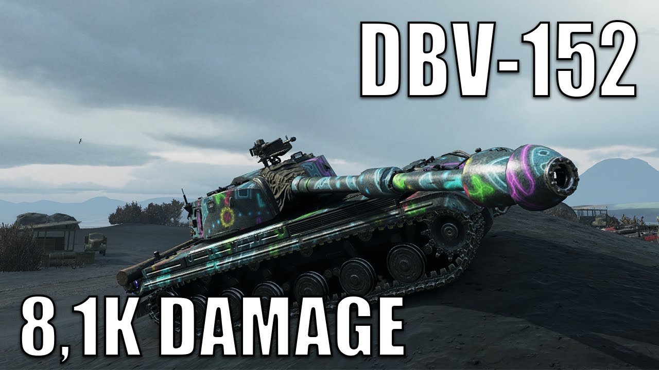 DBV-152 WoT - 8,1 k Damage, 7 kills