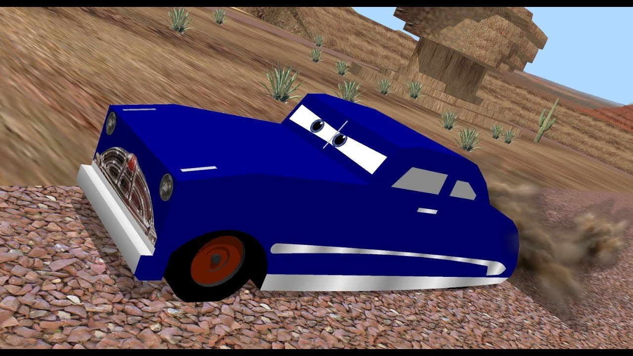 Doc Hudson Unveils His True Driving Skills! - Sketchup Animation