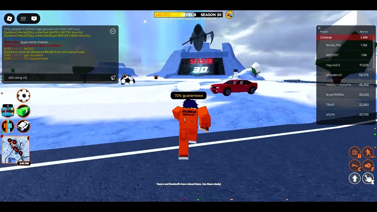 Jailbreak Laviolette  trading manta user is : @rockmjm78