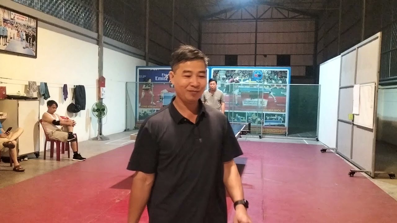 Bóng bàn đơn CLB phố giải trí vận động nhanh kỹ năng trận 2