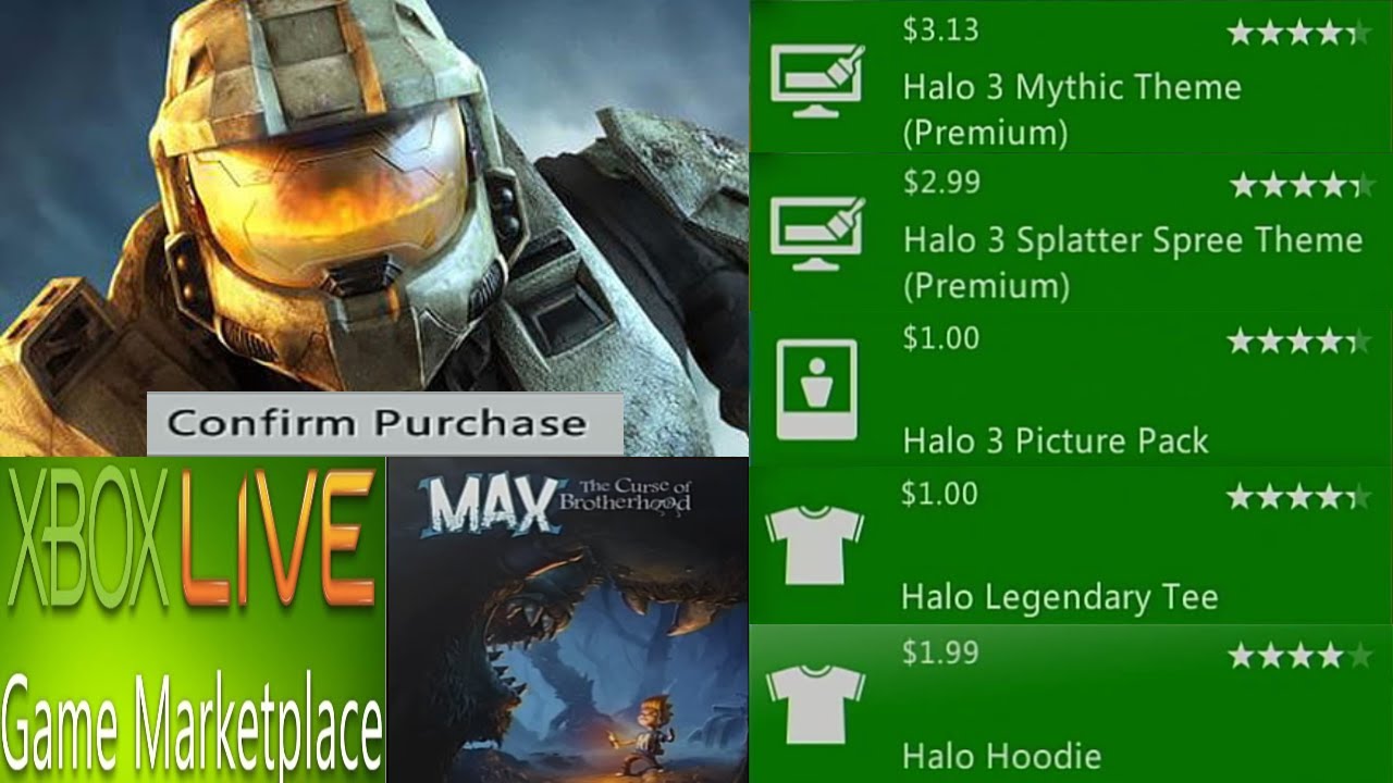 These were my last purchases in the Xbox 360 marketplace