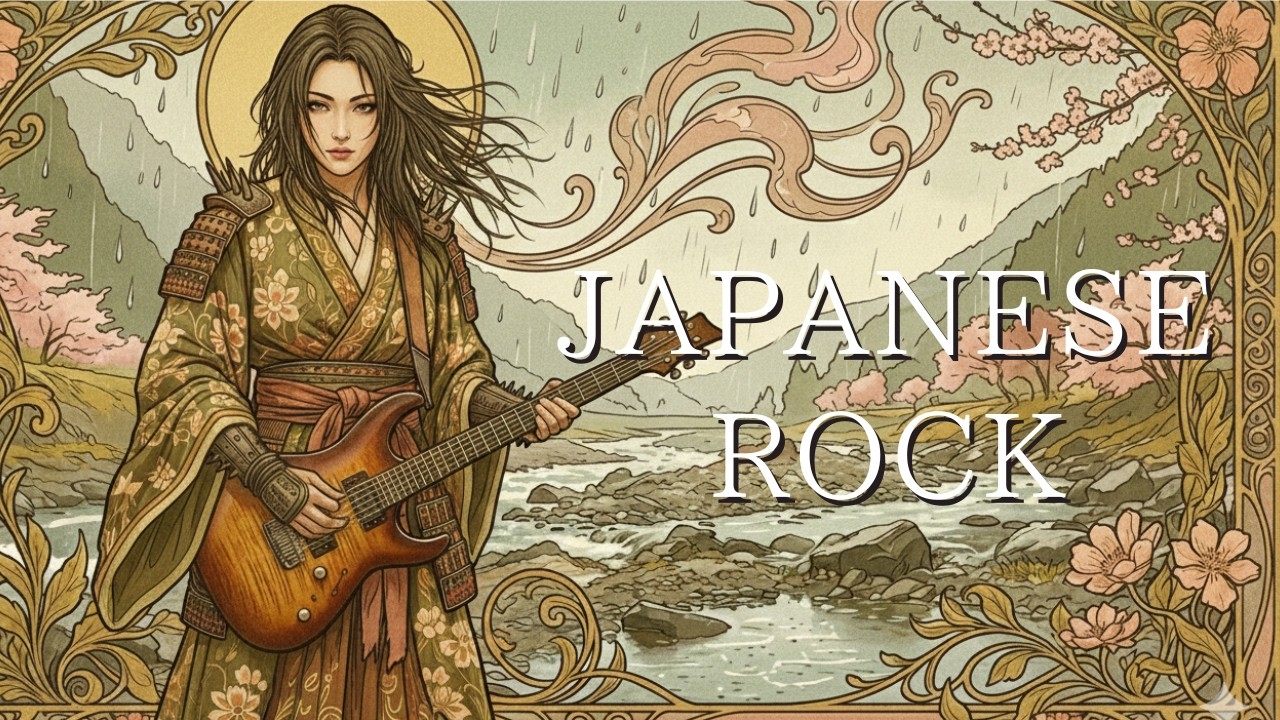 Japanese Rock Awakening | Usui – Rain of Early Spring. Shamisen,Taiko