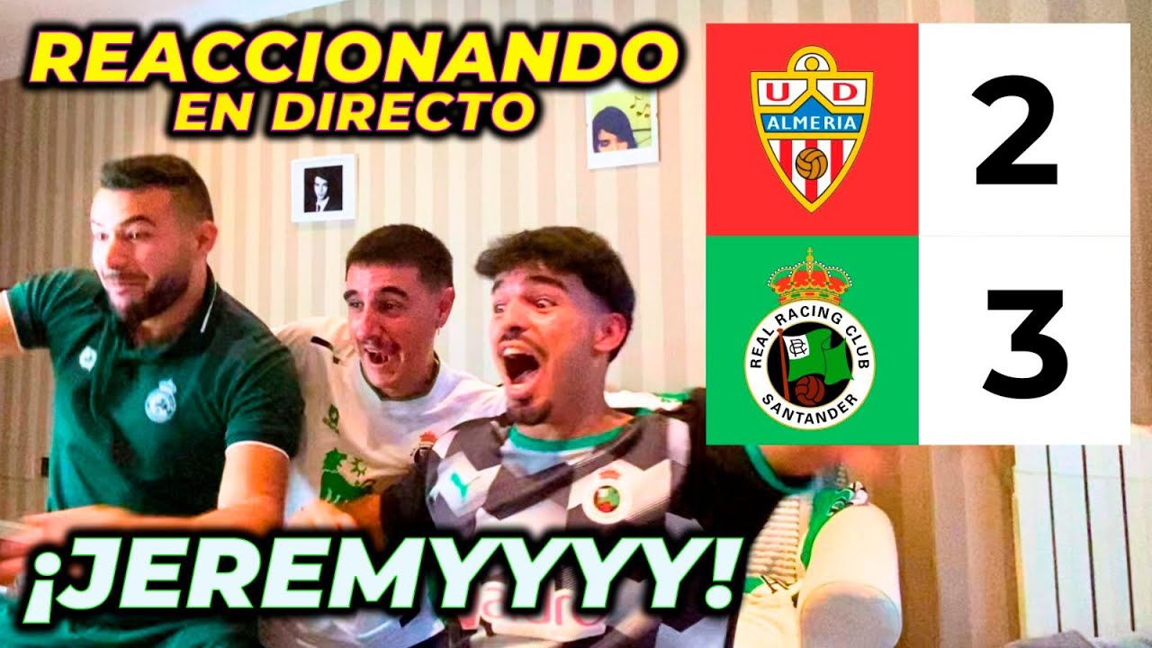 ¡QUÉ PASE EL SIGUIENTE! | Almería 2-3 Racing | Le Futbolín