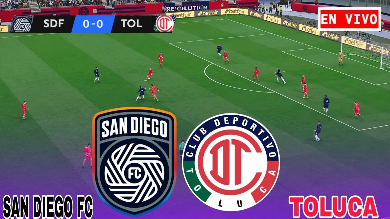 San Diego FC vs Toluca Concacaf Champions Cup 2026 Partido Simulación PES 21
