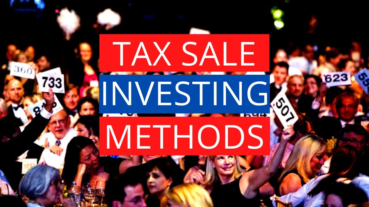 Tax Sales 3 Methods ''Live Auction, Online & Over the Counter
