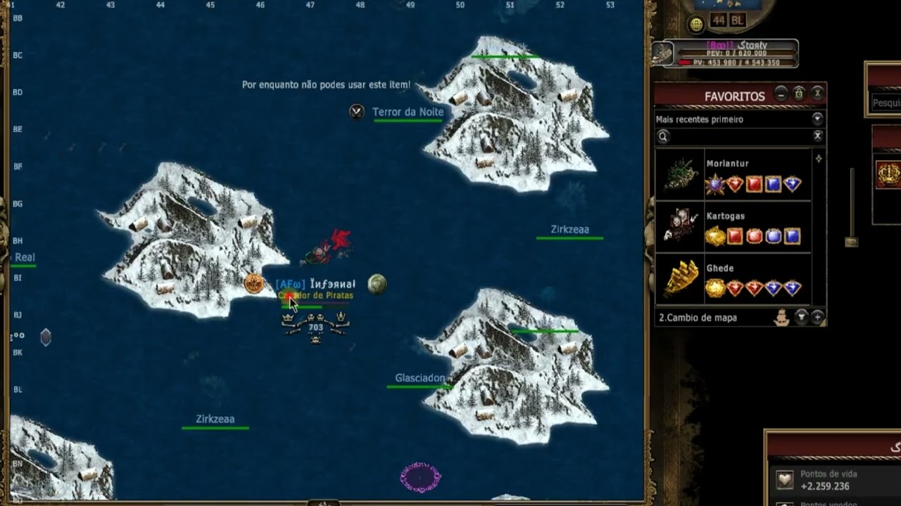 Seafight Disco infernal castigando al chofer mantenido starly