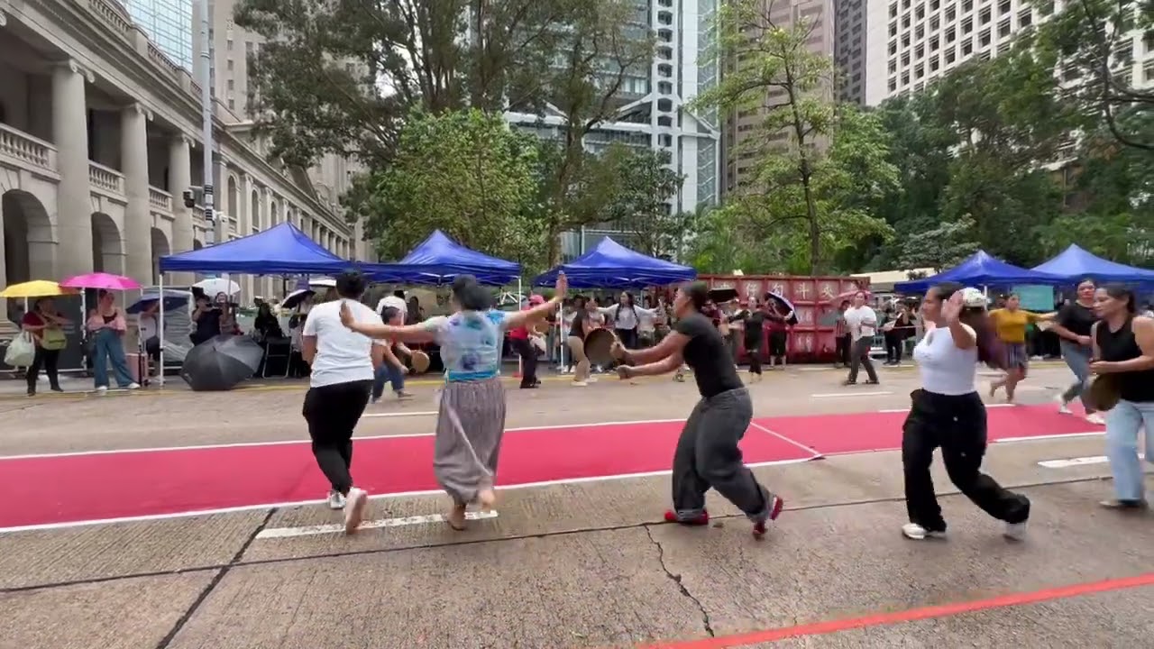 Cordilleras Love to play Ganza #ganzá #ofwhk #cordilleran #ofwhongkong 