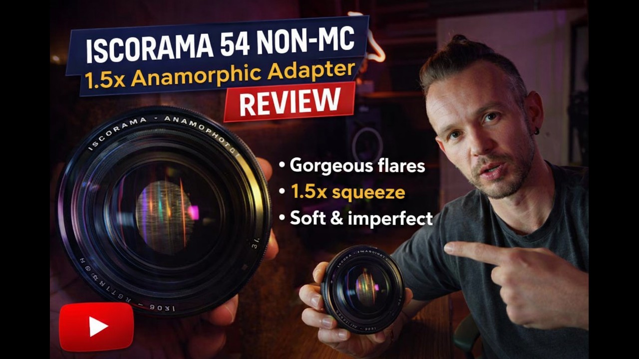 Iscorama 54 Non-MC 1.5x Anamorphic Review - Young One Studio Filmed on the new Blackmagic Cinema 6k