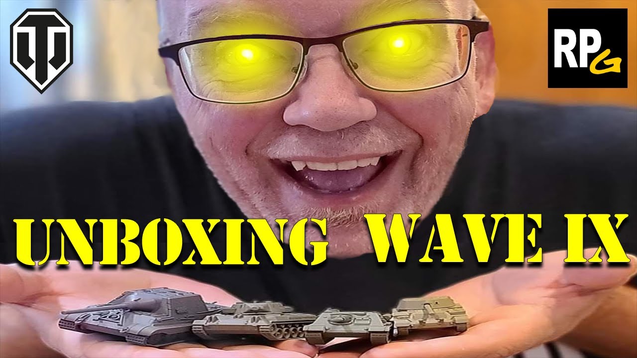 World of Tanks Miniatures Wave IX Unboxing  Plus the new Dice and Tokens