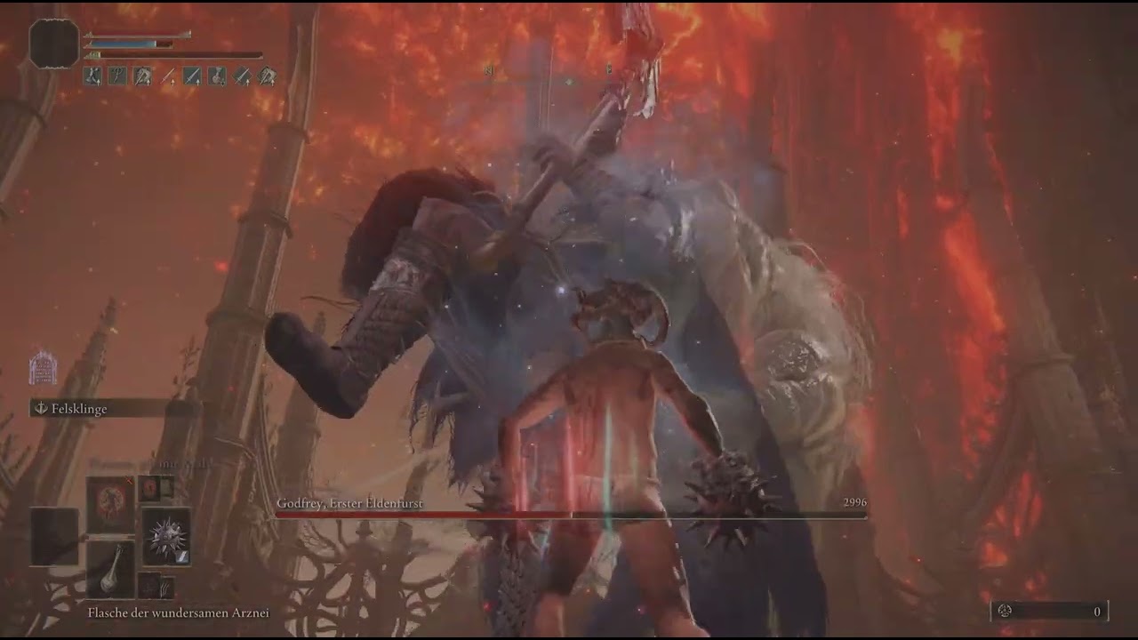 Elden Ring Godfrey/Hoarah Lvl 1 NG+2