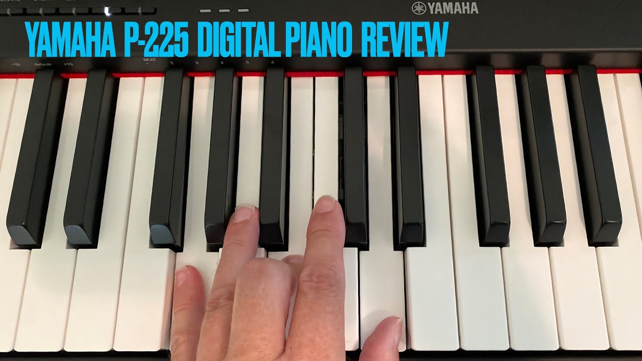 ОБЗОР цифрового пианино Yamaha P-225 — Чего не хватает?!?