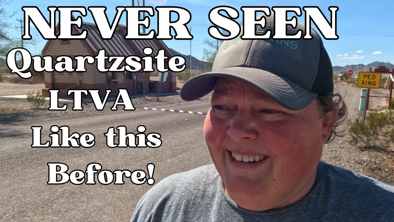 NEVER SEEN Quartzsite LTVA's like THIS BEFORE!!!  7 Days till the Season Starts!!
