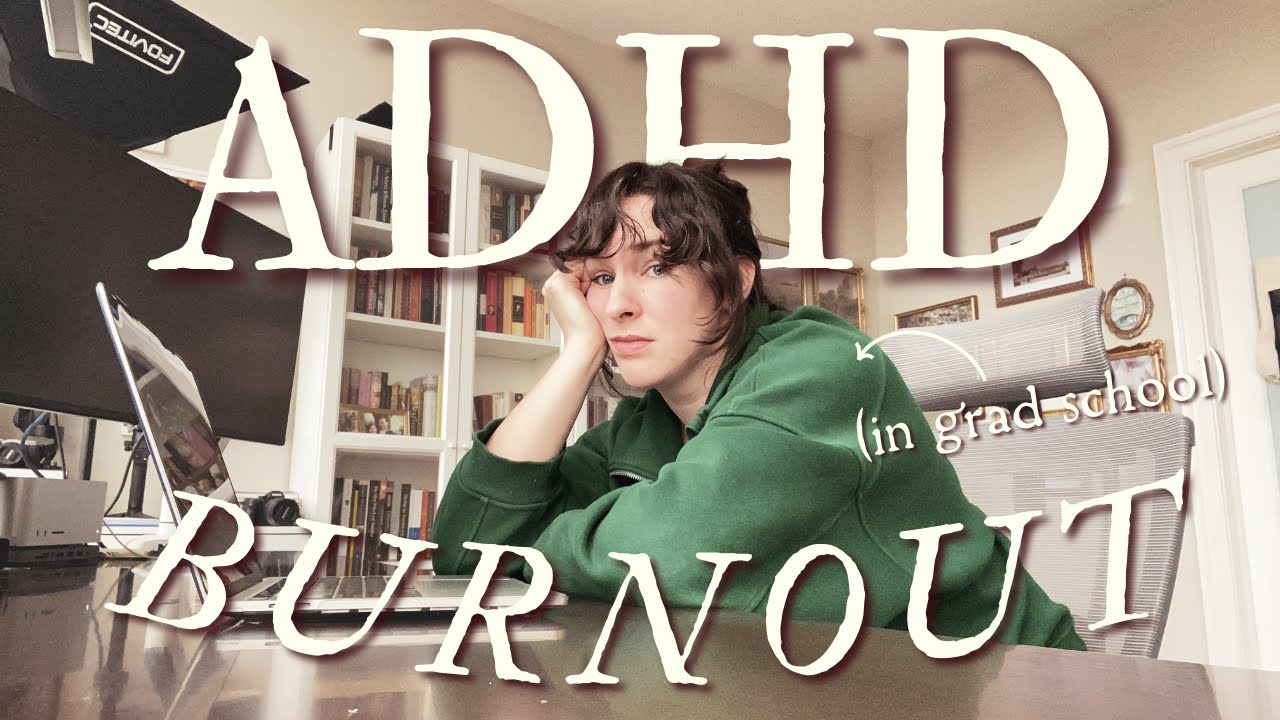 recovering from ADHD BURNOUT in grad school... or at least trying to | NYC Parsons Grad School Vlog