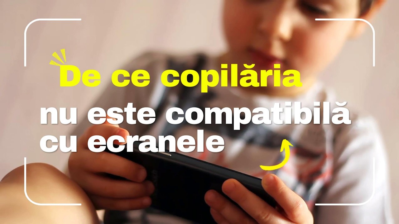 De ce copilăria nu este compatibilă cu ecranele