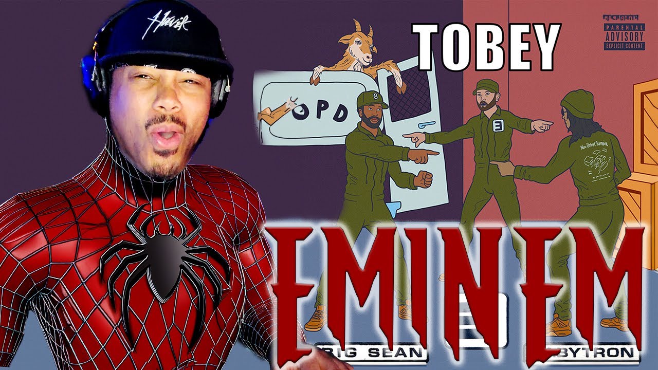 EM SAYS F YOUR TOP 5!!!! | Eminem | TOBEY | ft. Big Sean & Babytron | REACTION | Commentary