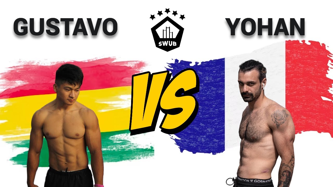 SAN GOHAN VS GUSTAVO MAMANI - STREET WORKOUT ULTIMATE BATTLES V WORLD CHAMPIONSHIP (SWUB V)