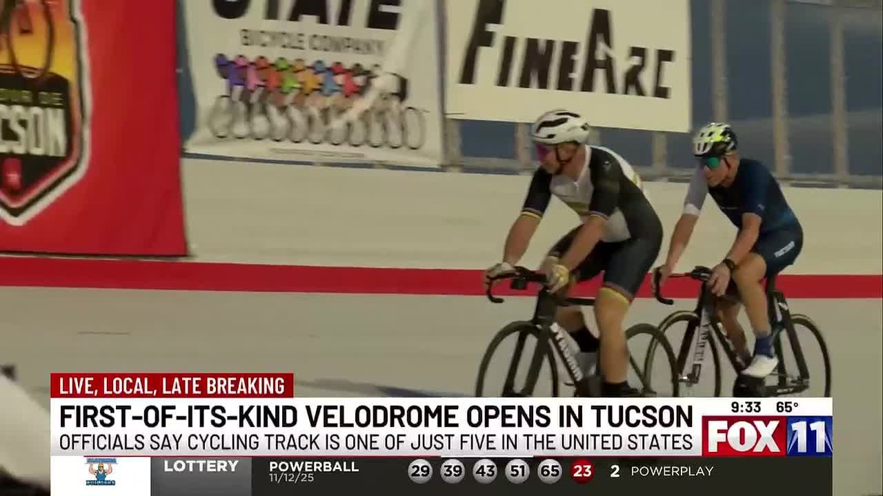First-of-its-kind Velodrome opens in Tucson