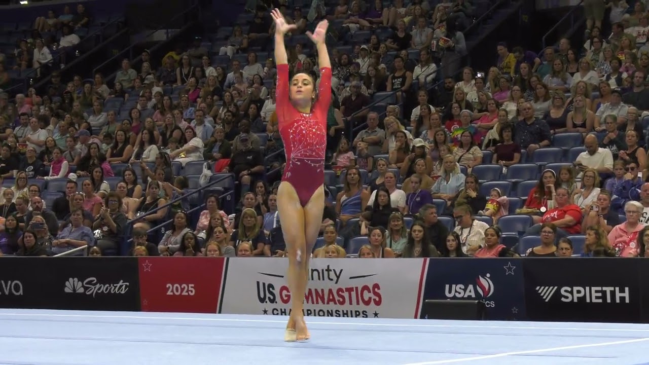 Gabrielle Hardie | Floor Exercise | 2025 Xfinity U.S. Championships | Senior Women Day 2
