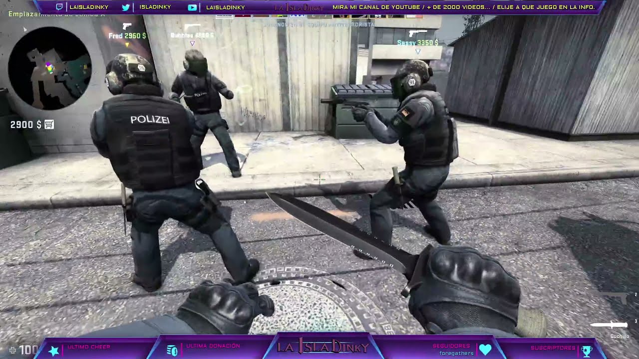 Counter Strike: Global Offensive con nocturnidad y alevos&iacute;a