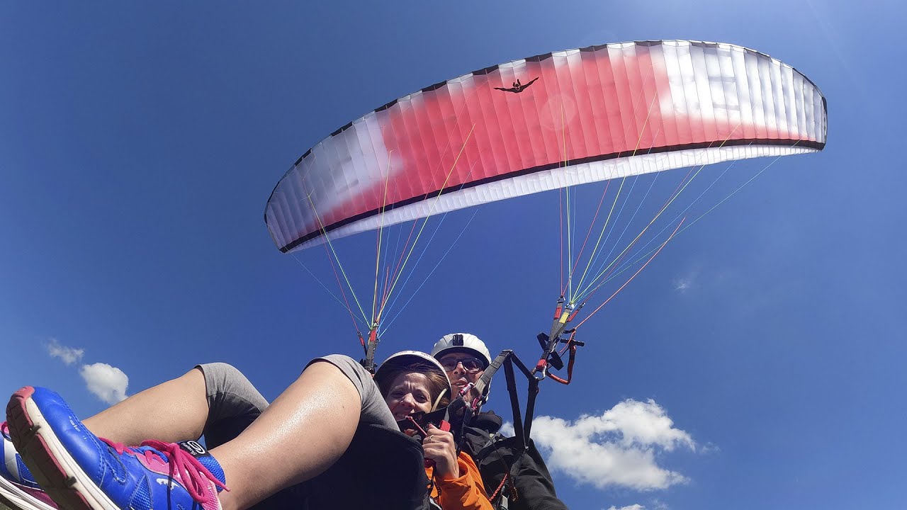 Rubi 3, el parapente biplaza de Wintech, prueba en vuelo.
