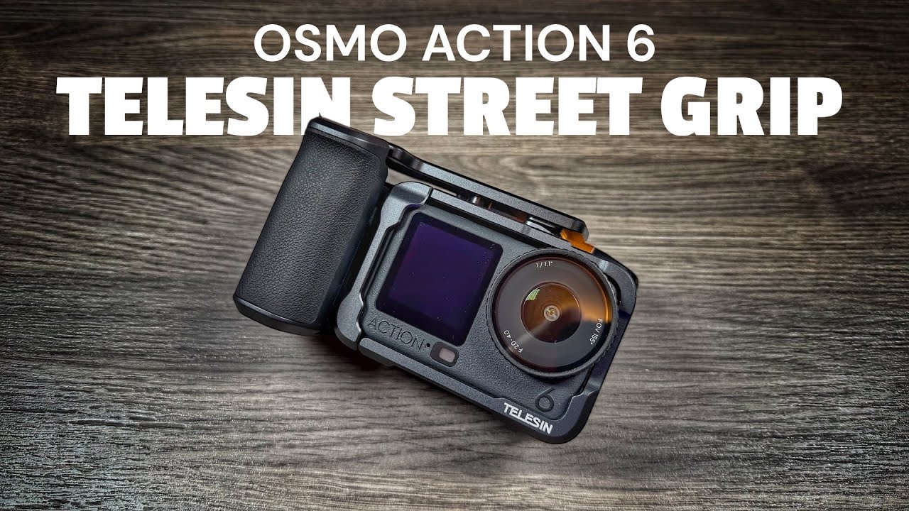 Telesin Modular Street Grip Kit for DJI Osmo Action 6